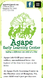 Mobile Screenshot of agape-elc.com